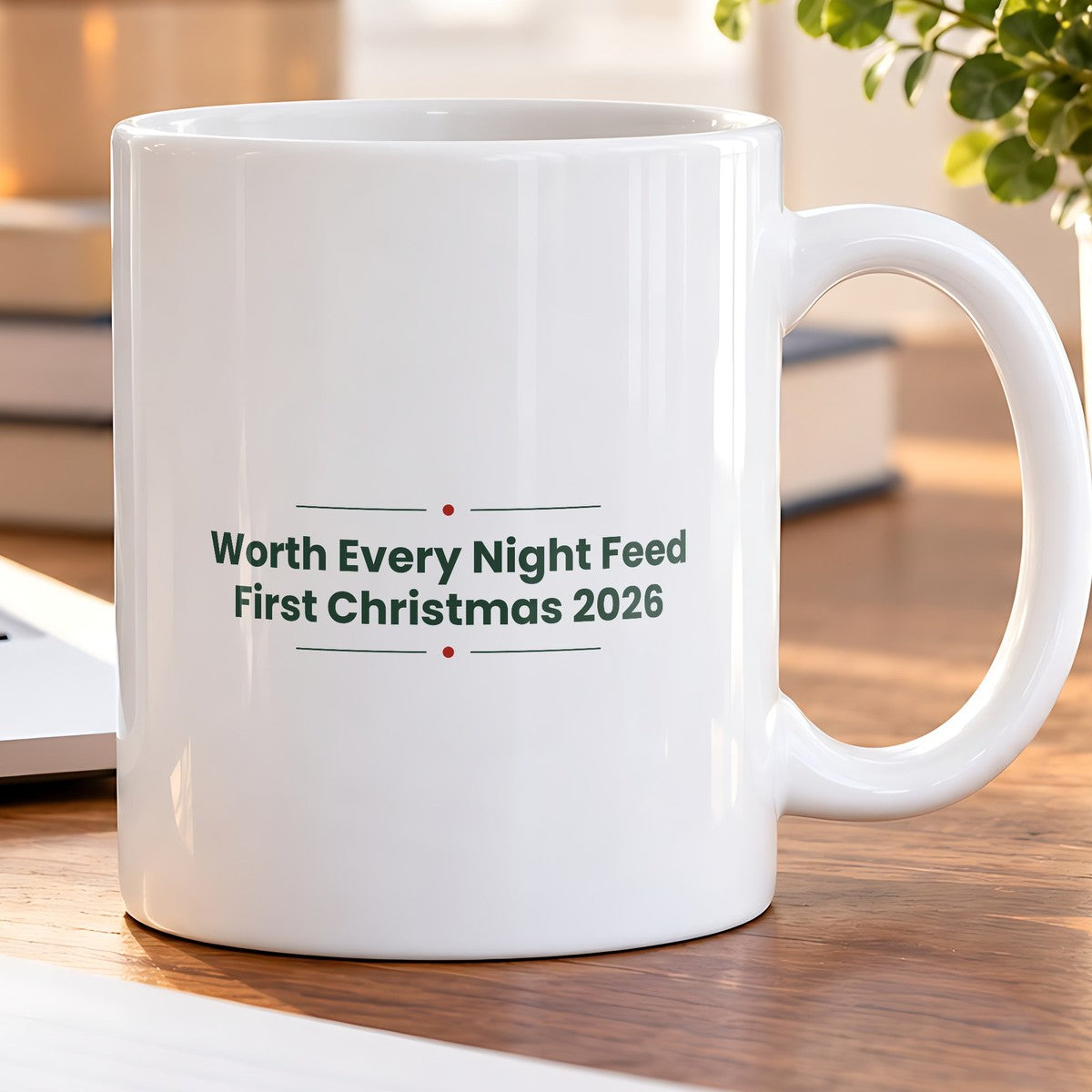 Baby's First Christmas Coffee Mug Worth Every Night Feed 2026 - photo 5